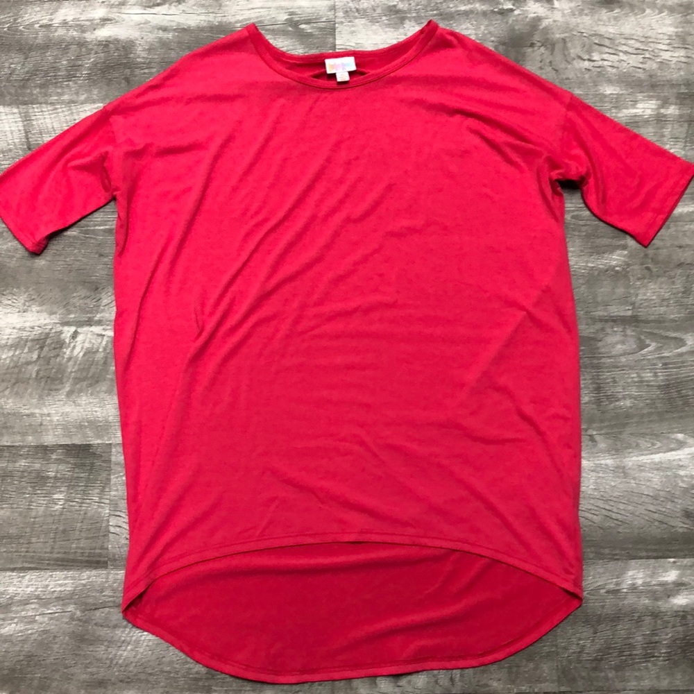 Neon pink XS Lularoe Irma NWOT